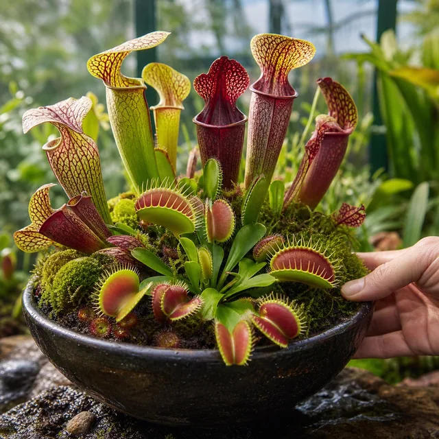 不思議な食虫植物